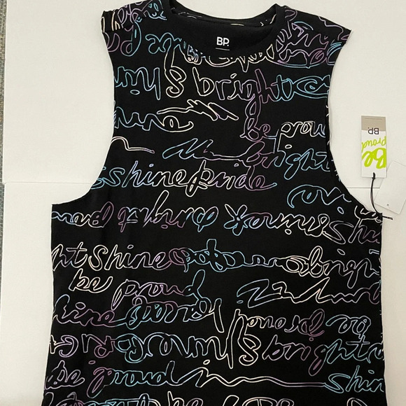 bp Other - NWT BP Mens Tank Top “shine bright be proud “ sz M